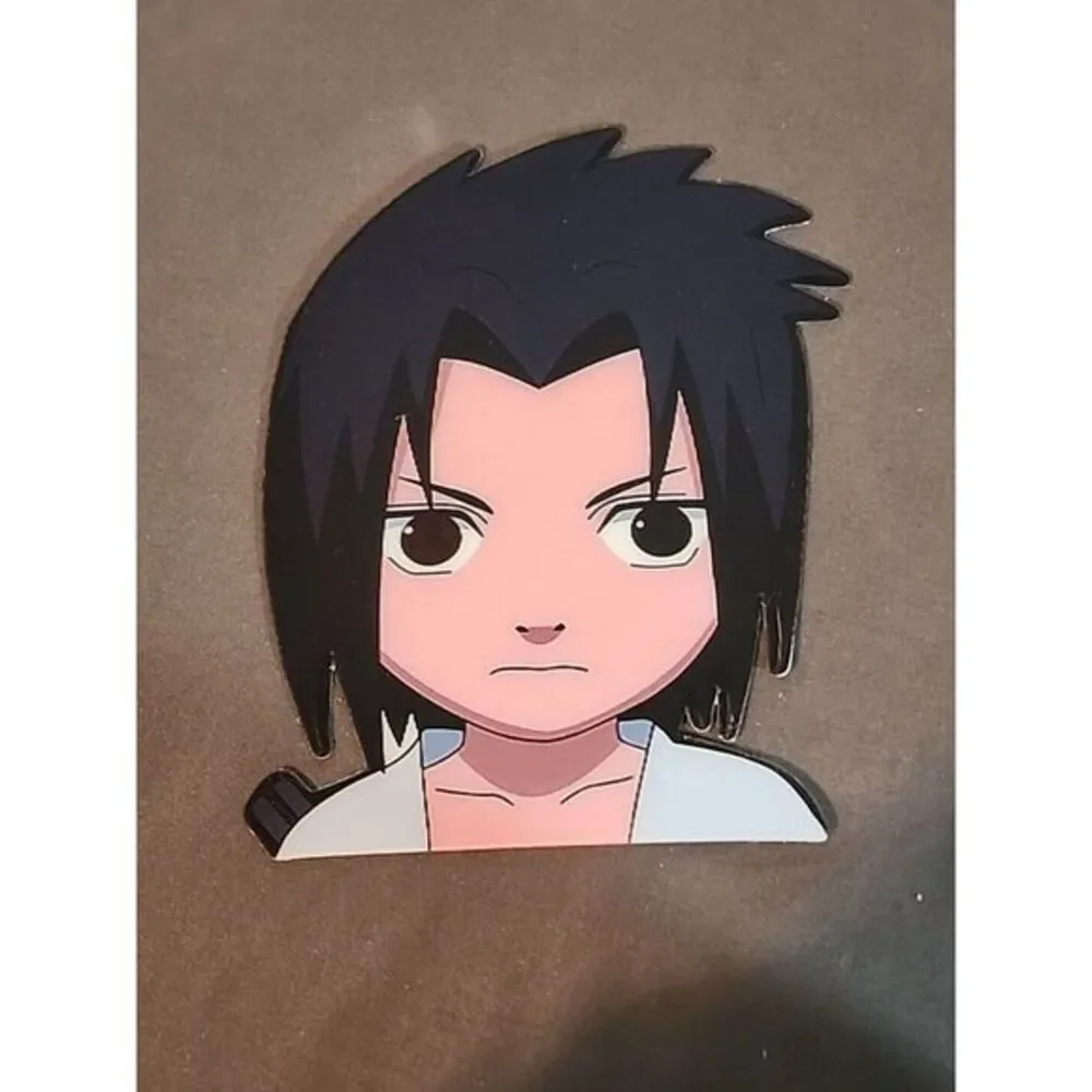 HIGH QUALITY 3D Lenticular Motion Anime Naruto Sasuke Uchiha Chibi Decal Sticker